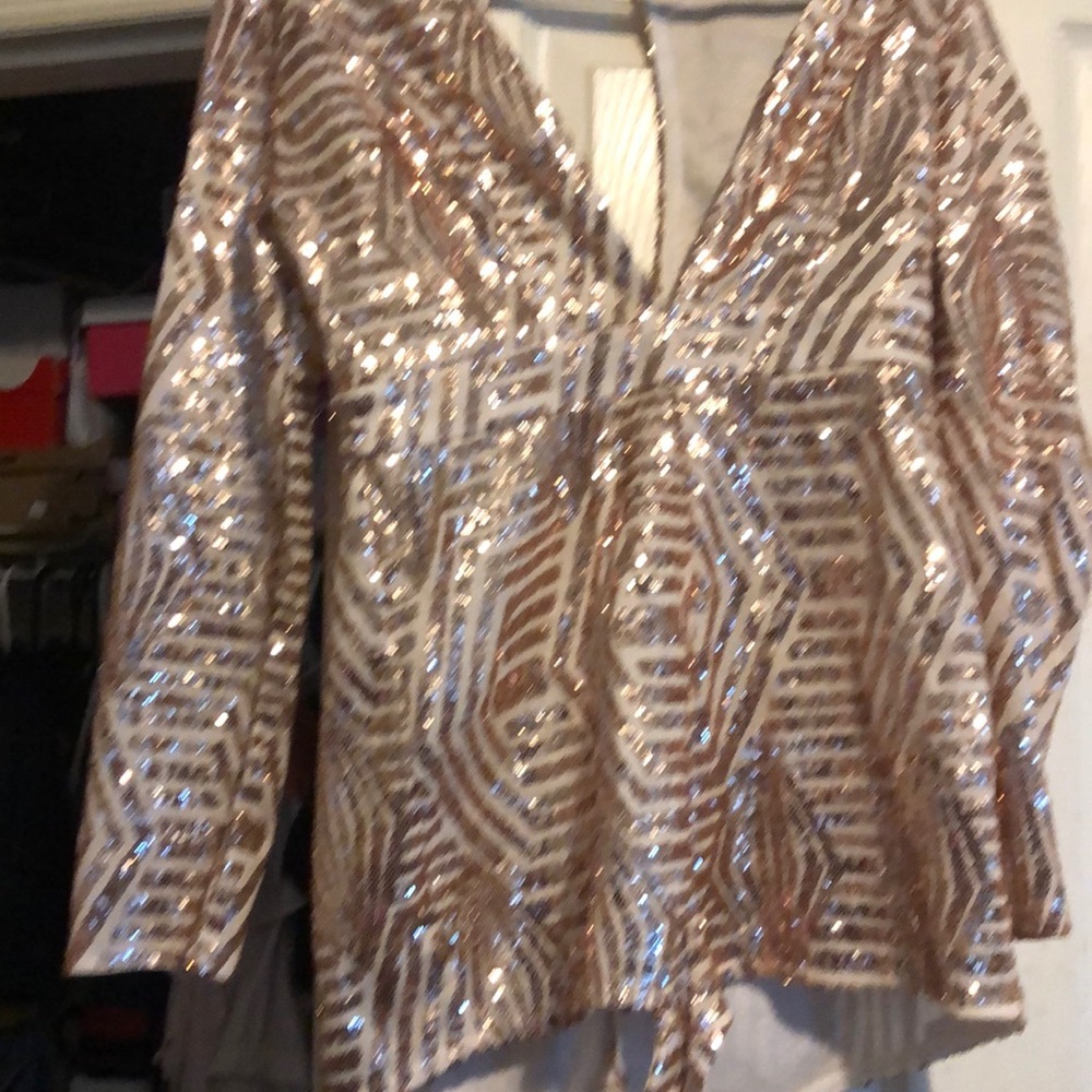 Gold jumpsuit
